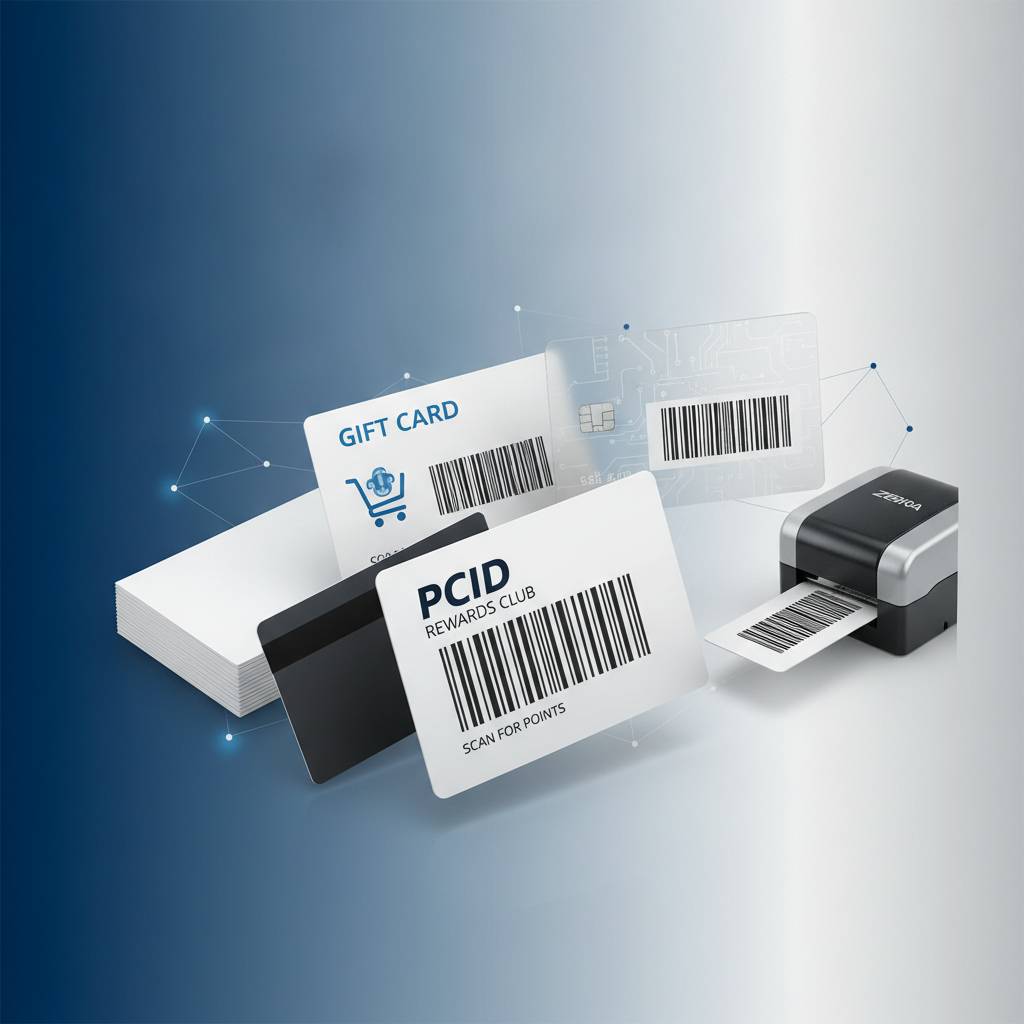 Barcode Plastic Cards for Retail and E-Commerce Businesses