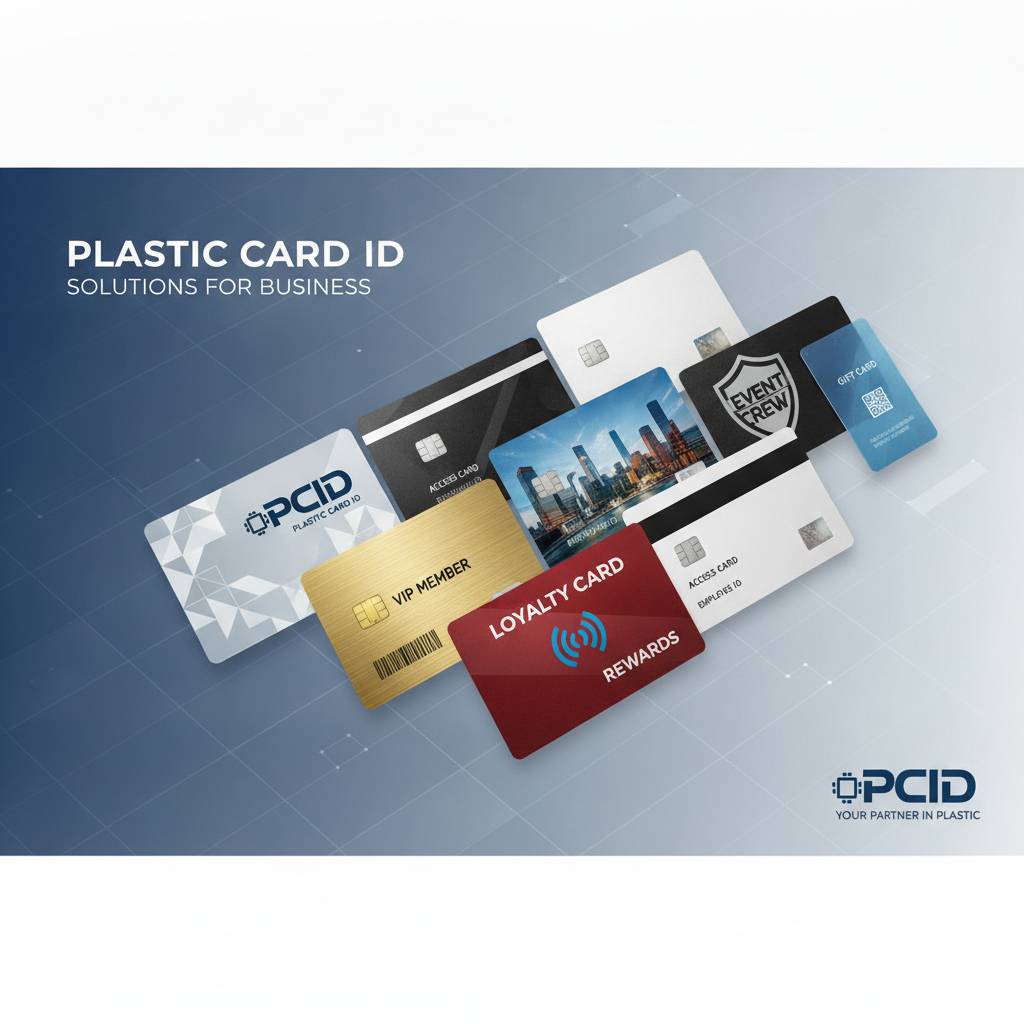 Explore Our Full Range of Custom Plastic Card Types