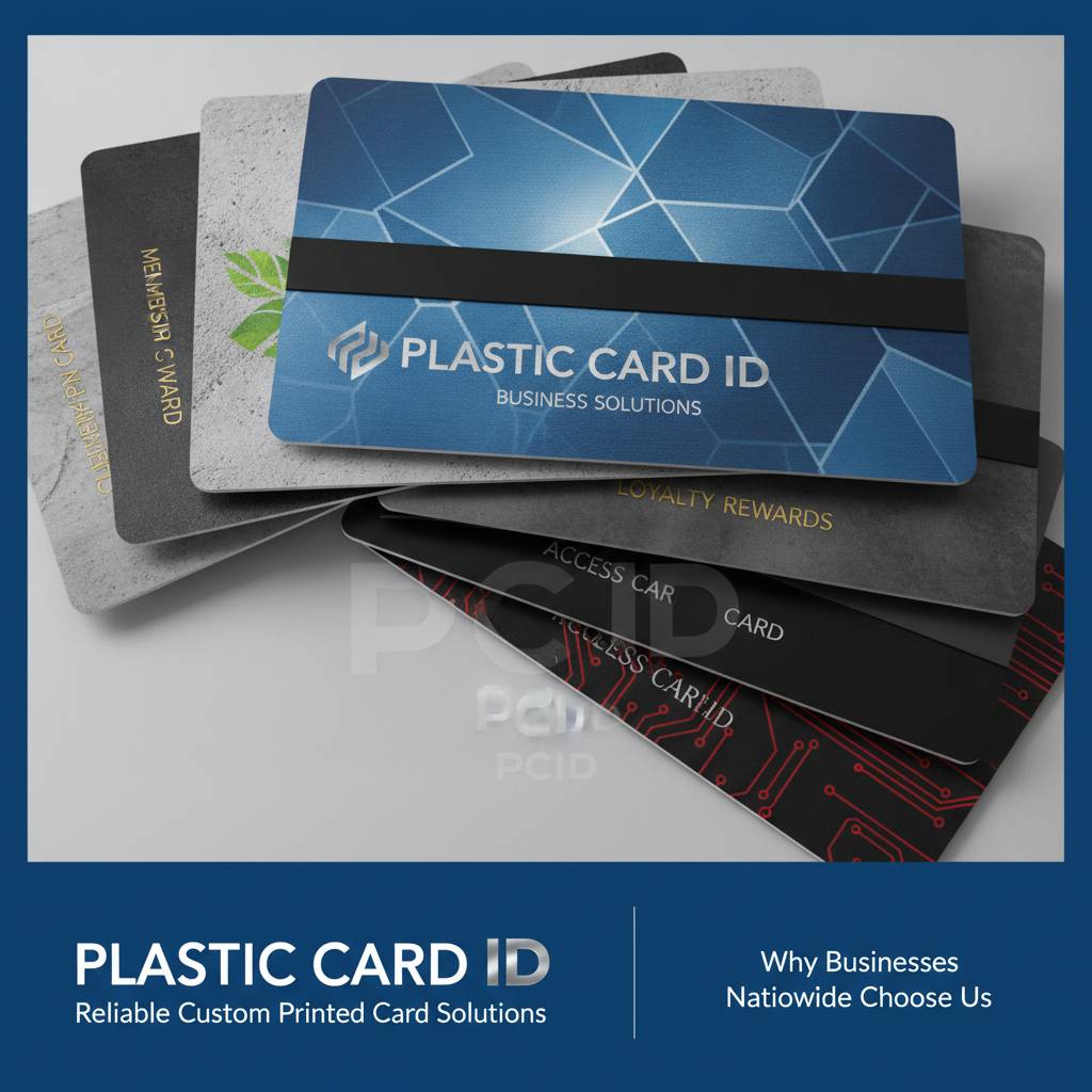 Why Businesses Nationwide Choose Plastic Card ID