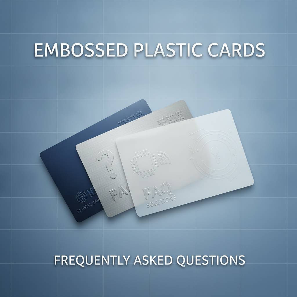 Frequently Asked Questions About Embossed Plastic Cards