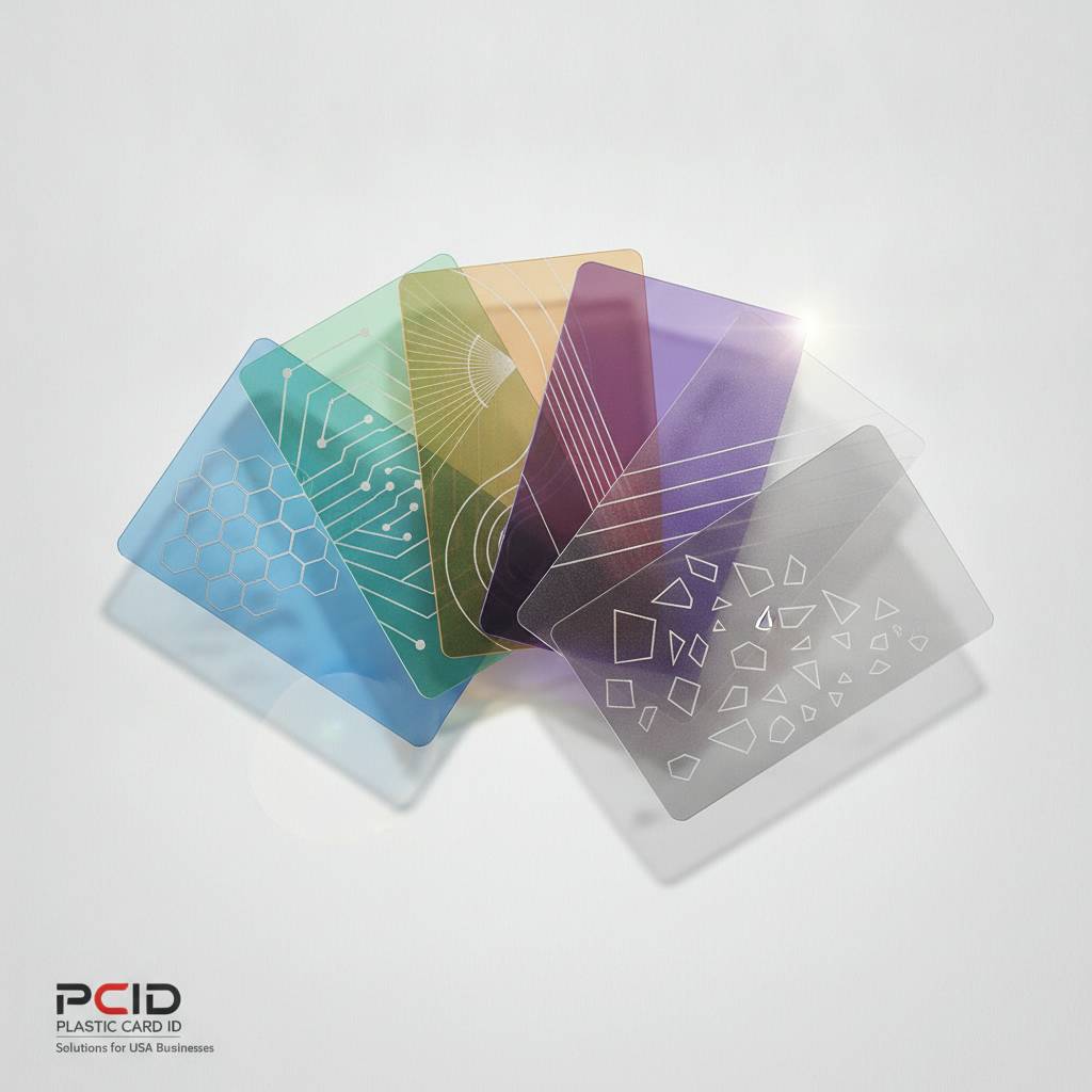 The Full Spectrum of Translucent Plastic Card Types We Offer