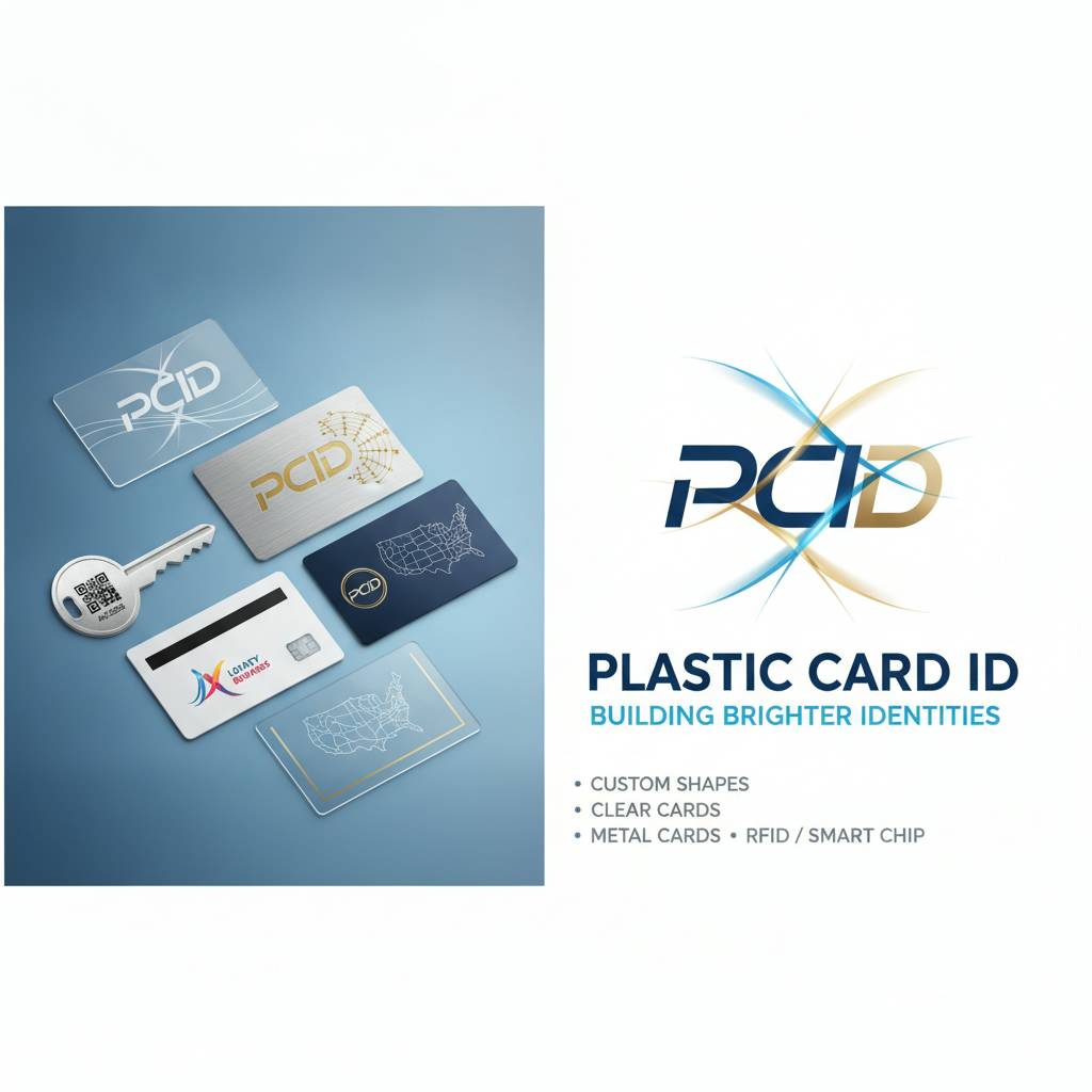 Specialty Cards - Clear, Custom Shapes, and Luxury Metal Options