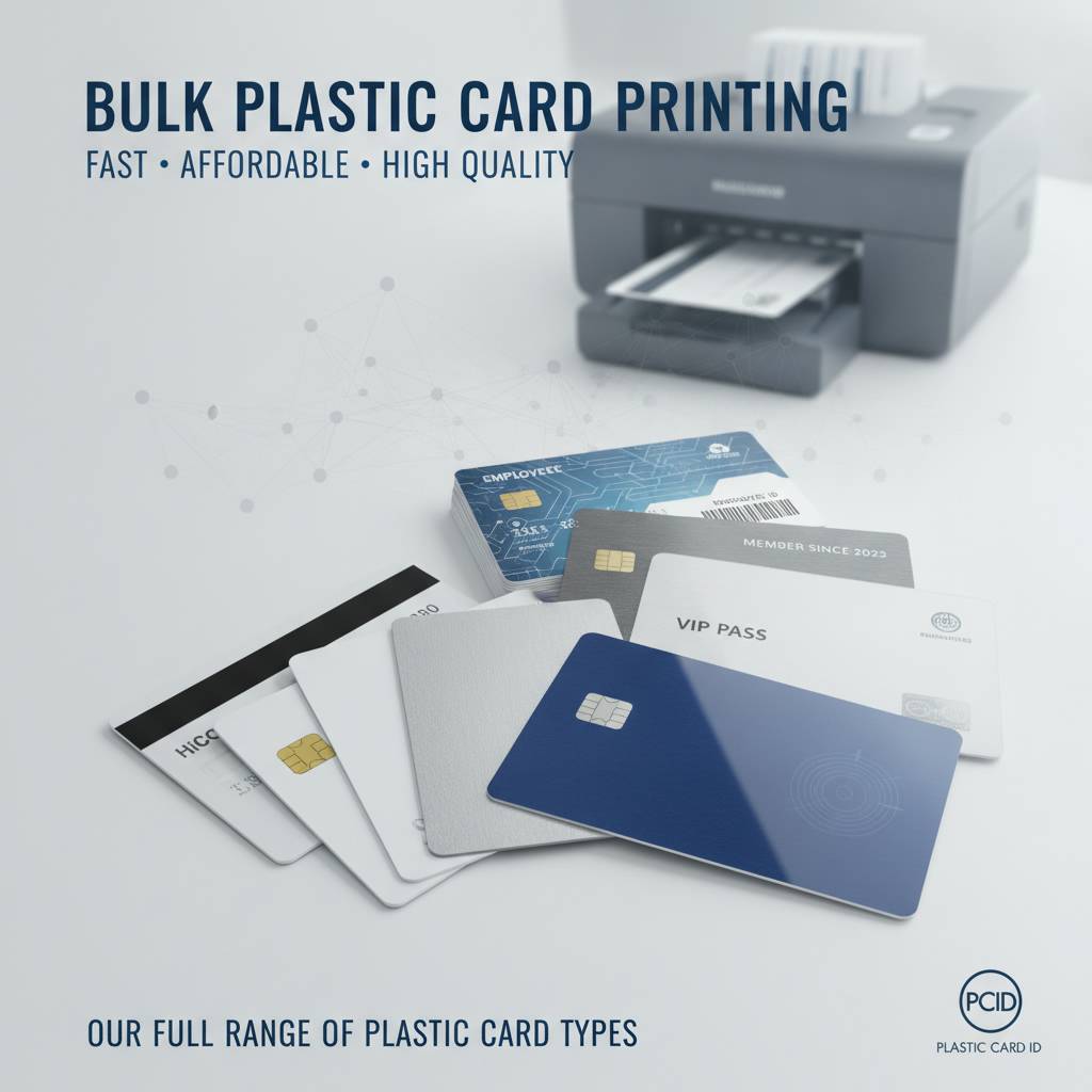 Our Full Range of Plastic Card Types
